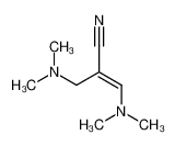 3-(dimethylamino)-2-[(dimethylamino)methyl]prop-2-enenitrile 62217-65-6