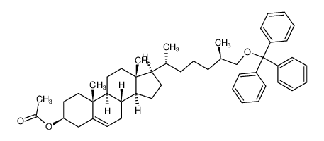 105078-98-6 (25S)-3β-acetoxy-26-trityloxycholest-5-ene