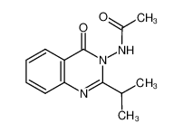 3-乙酰基氨基-2-异丙基-4(3H)-喹唑啉酮