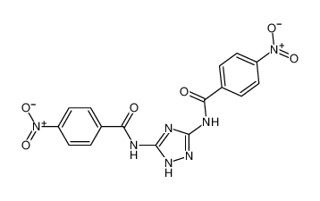 80616-62-2 4-nitro-N-[3-[(4-nitrobenzoyl)amino]-1H-1,2,4-triazol-5-yl]benzamide