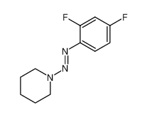 96227-76-8 1-((2,4-difluorophenyl)diazenyl)piperidine