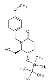 168773-44-2 (5S,6R)-1-(p-Methoxybenzyl)-5-((tert-butyldimethylsilyl)oxy)-6-(hydroxymethyl)-2-piperidinone