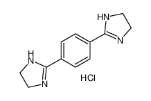 2-[4-(4,5-dihydro-1H-imidazol-2-yl)phenyl]-4,5-dihydro-1H-imidazole,hydrochloride 61033-89-4