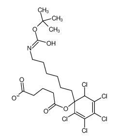 647806-97-1 structure, C22H29Cl5NO6-