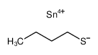 16528-53-3 structure, C4H9SSn+++