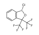 76215-48-0 structure, C9H4ClF6IO