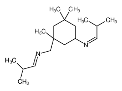 2-methyl-N-[[1,3,3-trimethyl-5-(2-methylpropylideneamino)cyclohexyl]methyl]propan-1-imine 54914-37-3