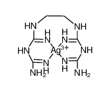 50578-37-5 structure, C6H20AgN10+++