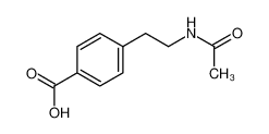 4-(2-acetamidoethyl)benzoic acid 7465-13-6