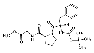 Nα-Boc-L-phenylalanyl-L-prolyl-glycine methyl ester 100008-17-1