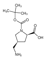 (4R)-1-(tert-butoxycarbonyl)-4-(aminomethyl)-D-proline 132622-86-7