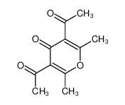 19396-77-1 spectrum, 3,5-diacetyl-2,6-dimethylpyran-4-one