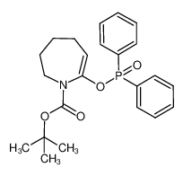 1097200-59-3 N-(tert-butyloxycarbonyl)-4,5,6,7-tetrahydro-1H-azepin-2-yl diphenylphosphinate