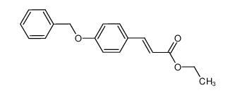 Ethyl 3-[4-(benzyloxy)phenyl]acrylate 104315-07-3