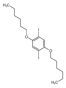 1,4-dihexoxy-2,5-diiodobenzene 153033-31-9