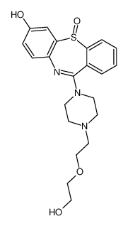 6-[4-[2-(2-hydroxyethoxy)ethyl]piperazin-1-yl]-11-oxobenzo[b][1,4]benzothiazepin-2-ol 1185170-04-0