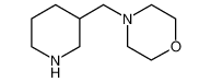 4-(piperidin-3-ylmethyl)morpholine 81310-60-3