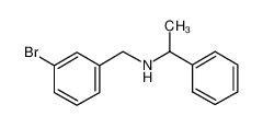 (3-溴苄基)-(1-苯乙基)胺