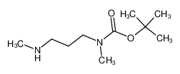 1,1-dimethylethyl N-methyl-N-(3-methylaminopropyl)carbamate 123183-72-2