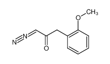 124067-29-4 spectrum, 3-(2-anisyl)-α-diazo-2-propanone