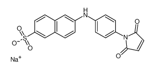 6-[[4-(2,5-二氢-2,5-二氧代-1H-吡咯-1-基)苯基]氨基]-2-萘磺酸钠盐(1:1)