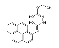 129944-95-2 ethyl N-(pyren-1-ylcarbamoylamino)carbamate