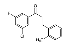 898789-88-3 structure, C16H14ClFO