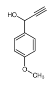 1-(4-methoxyphenyl)prop-2-yn-1-ol 19115-30-1