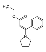 53256-23-8 spectrum, ethyl β-(1-pyrrolidinyl)cinnamate