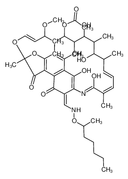 41776-73-2 3-[(1-甲基己基)氧基亚氨基甲基]利福霉素 SV