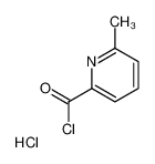 6-methylpyridine-2-carbonyl chloride,hydrochloride