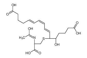 114115-52-5 16-羧基-17,18,19,20-四去甲-14,15-二氢-N-乙酰基白三烯E4