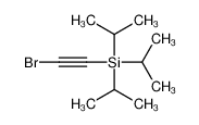 2-bromoethynyl-tri(propan-2-yl)silane