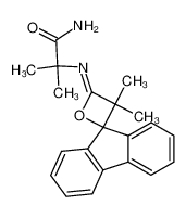 2-((3',3'-Dimethylspiro[fluorene-9,2'-oxetan]-4'-ylidene)amino)-2-methylpropanamide