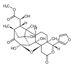 methyl (S)-2-((2R,3aS,3a<sup>1</sup>S,4S,4aR,4a<sup>1</sup>S,6aS,7S,10aR,11aR,12R)-7-(furan-3-yl)-3a,4a<sup>1</sup>,11a-trihydroxy-2,4,6a-trimethyl-1,9-dioxotetradecahydro-1H-2,4-methanoindeno[7,1,2-bcd]pyrano[3,4-h]benzofuran-12-yl)-2-hydroxyacetate 1189801-51-1