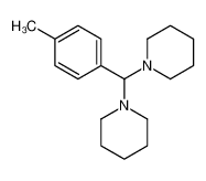 35287-01-5 1-[(4-methylphenyl)-piperidin-1-ylmethyl]piperidine