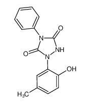 1207170-30-6 1-(2-hydroxy-5-methylphenyl)-4-phenyl-1,2,4-triazolidine-3,5-dione