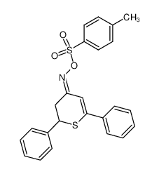 110567-84-5 spectrum, 2,6-diphenyl-2,3-dihydro-4H-thiopyran-4-one O-tosyloxime