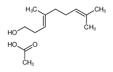 53840-11-2 acetic acid,4,8-dimethylnona-3,7-dien-1-ol