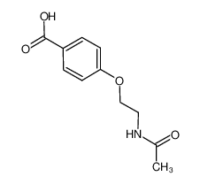 4-[2-(Acetylamino)ethoxy]benzoic acid 297137-62-3
