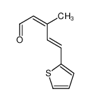 171015-51-3 3-methyl-5-thiophen-2-ylpenta-2,4-dienal