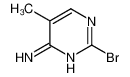 2-bromo-5-methylpyrimidin-4-amine 1381936-67-9