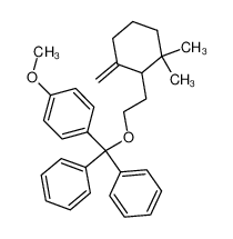 132912-39-1 1-<2'-(p-Anisyldiphenylmethoxy)ethyl>-2-methylene-6,6-dimethylcyclohexane