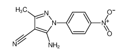 5-Amino-3-methyl-1-(4-nitrophenyl)-1H-pyrazole-4-carbonitrile 76982-31-5