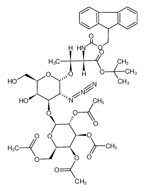 195976-09-1 structure, C43H54N4O18