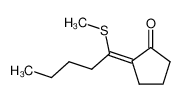 96899-07-9 (Z)-2-<1-(methylthio)pentylidene>cyclopentanone