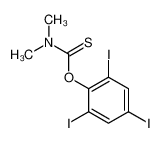 61268-42-6 O-(2,4,6-triiodophenyl) N,N-dimethylcarbamothioate