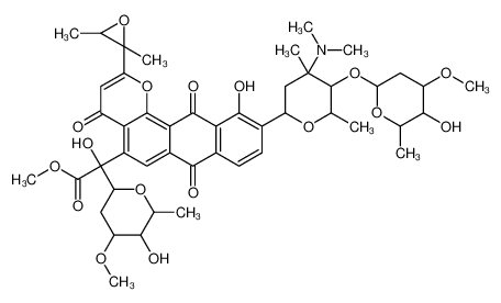 128461-01-8 structure, C47H59NO17