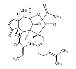 133594-16-8 structure, C32H42O7