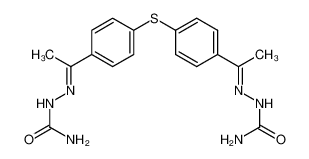 745076-14-6 spectrum, 2,2'-((thiobis(4,1-phenylene))bis(ethan-1-yl-1-ylidene))bis(hydrazine-1-carboxamide)